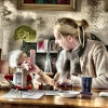 Marieke met Thijs