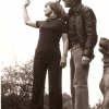'Ciao'-pose met Sonja